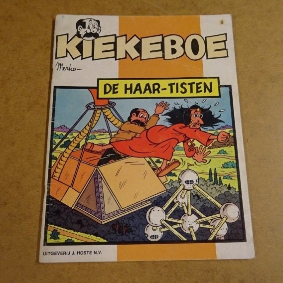 16 strips kiekeboe weg te geven, Livres, BD, Enlèvement