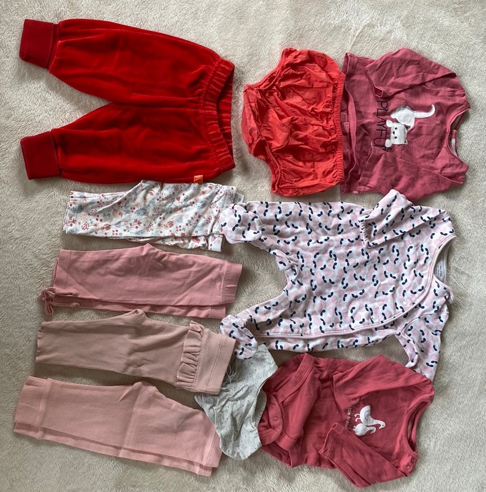 Baby kleding meisje nieuwborn set maat 56-62, Kinderen en Baby's, Ophalen of Verzenden, Zo goed als nieuw, Maat 56