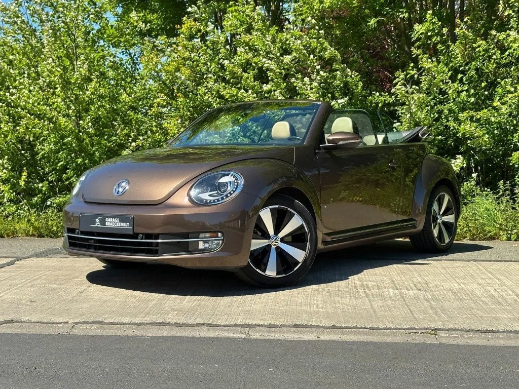 Volkswagen Beetle 1.4 TFSI DSG - Exclusive - 18"alu - Leder, Auto's, Volkswagen, Bedrijf, Te koop, Beetle (Kever), ABS, Airbags
