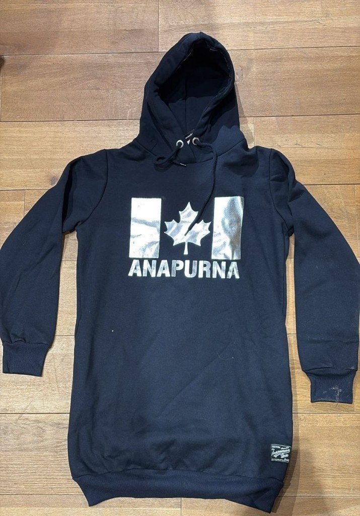 Falhana robe sweat à capuche Anapurna femme marine, Blauw, Maat 42/44 (L), Nieuw, Ophalen of Verzenden