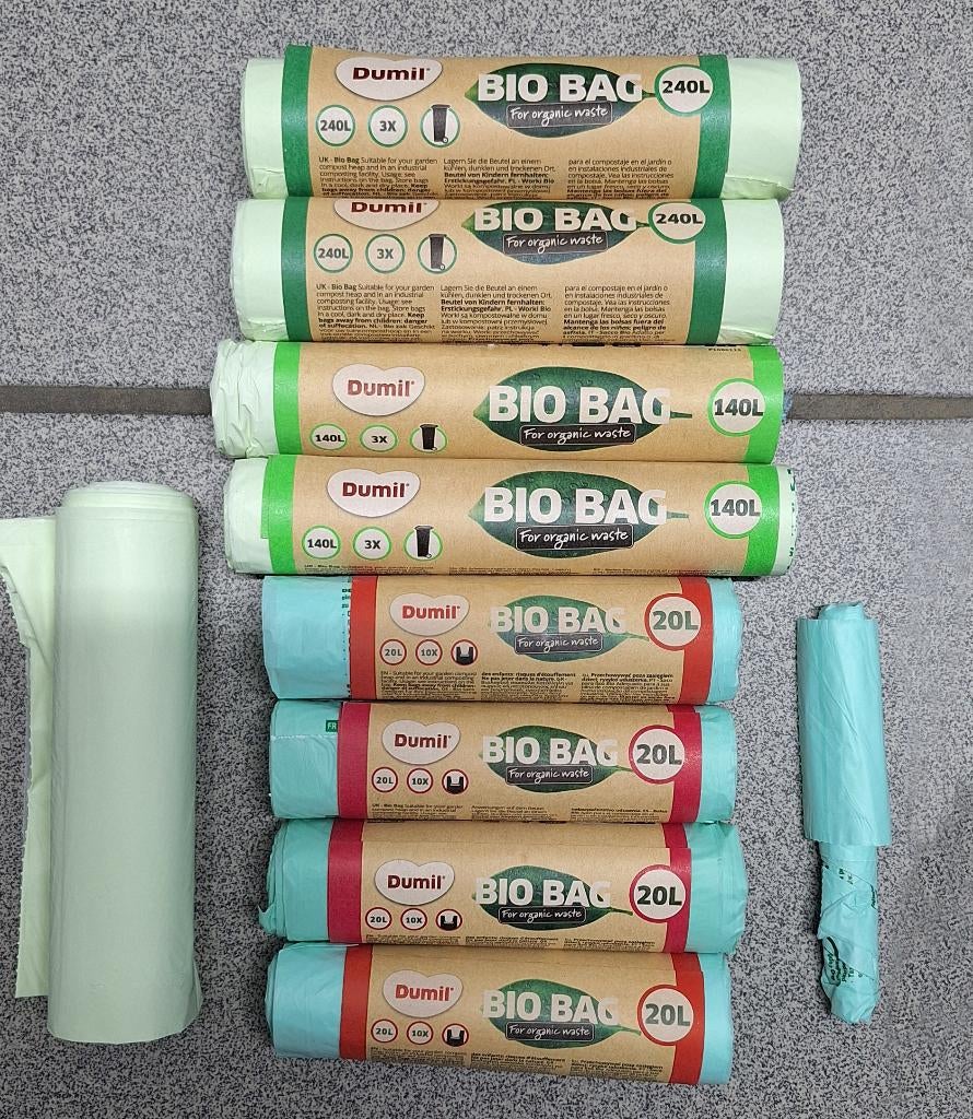 BIO zakken voor GFT container, Tuin en Terras, Overige Tuin en Terras, Nieuw, Ophalen of Verzenden