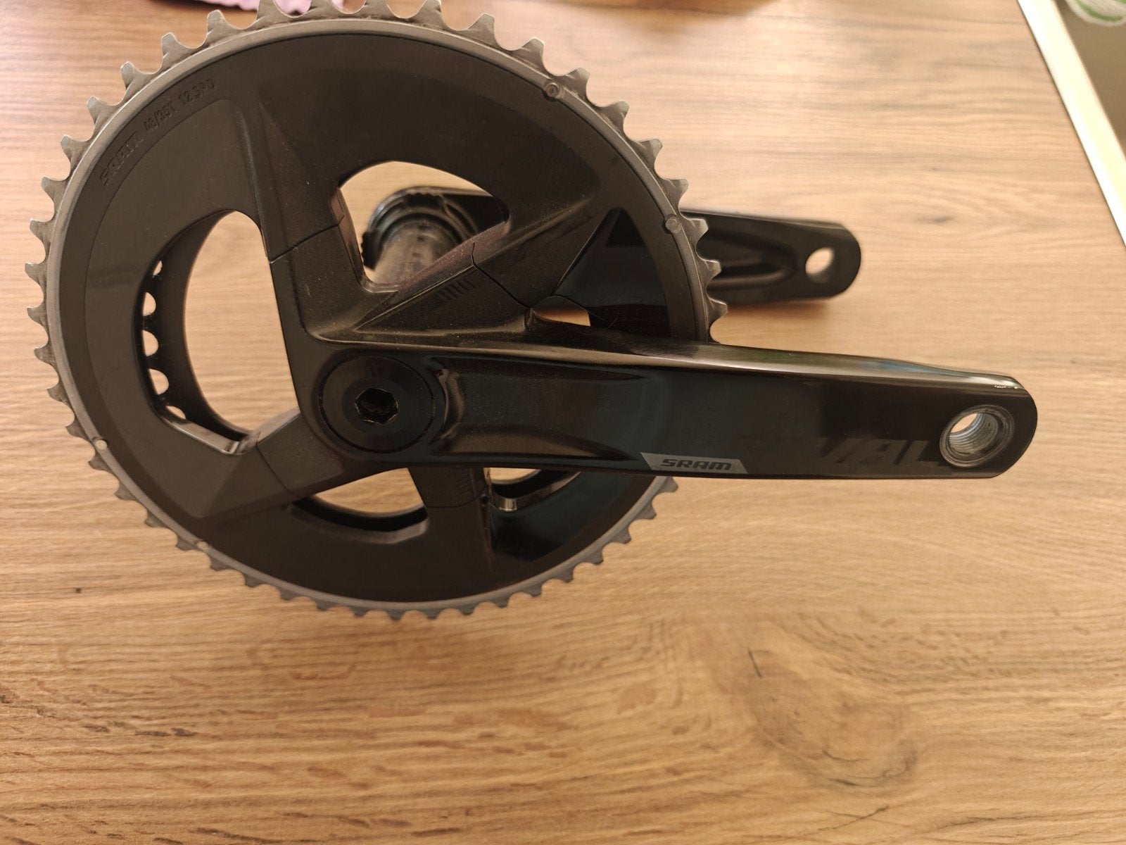 SRAM rival 12 speed crankstel 165 mm, Fietsen en Brommers, Fietsonderdelen, Ophalen of Verzenden