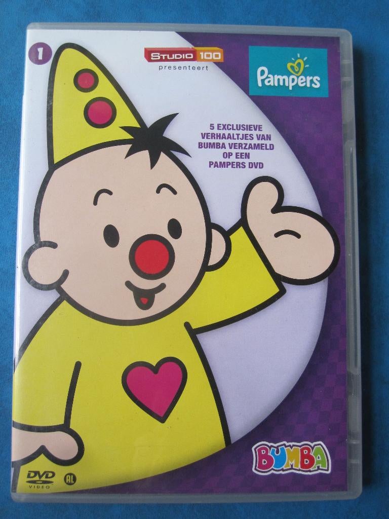 Pampers - Bumba - Serie 1, Cd's en Dvd's, Dvd's | Kinderen en Jeugd, Zo goed als nieuw, Tv fictie, Avontuur, Alle leeftijden, Ophalen of Verzenden