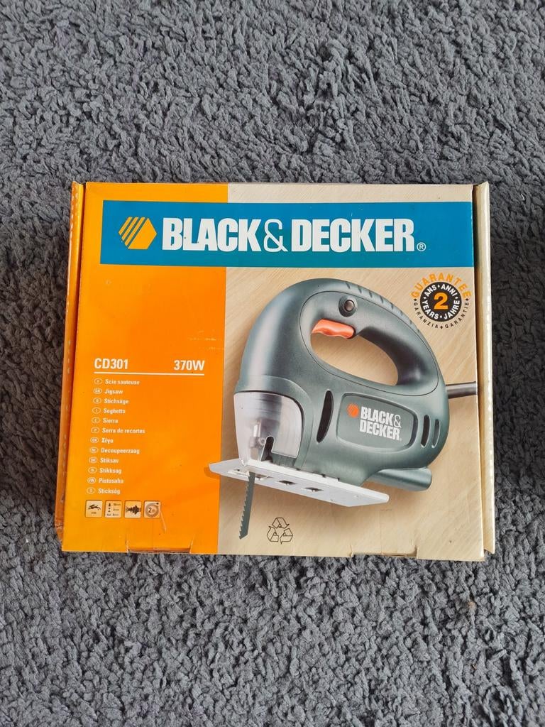 Scie sauteuse Black&Decker, Enlèvement