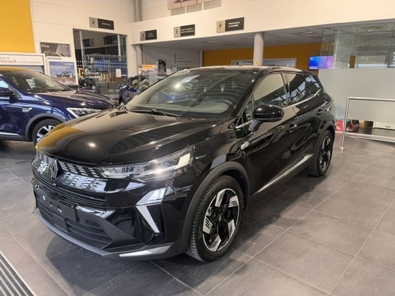 Renault Symbioz E-Tech full hybrid Techno, Auto's, Gebruikt, 4 cilinders, Leder en Stof, Zwart