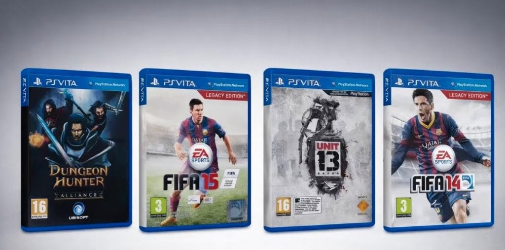 PS Vita Games | Dungeon Hunter, Unit 13 & FIFA 14/15, Consoles de jeu & Jeux vidéo, Jeux | Sony PlayStation Vita, Enlèvement ou Envoi
