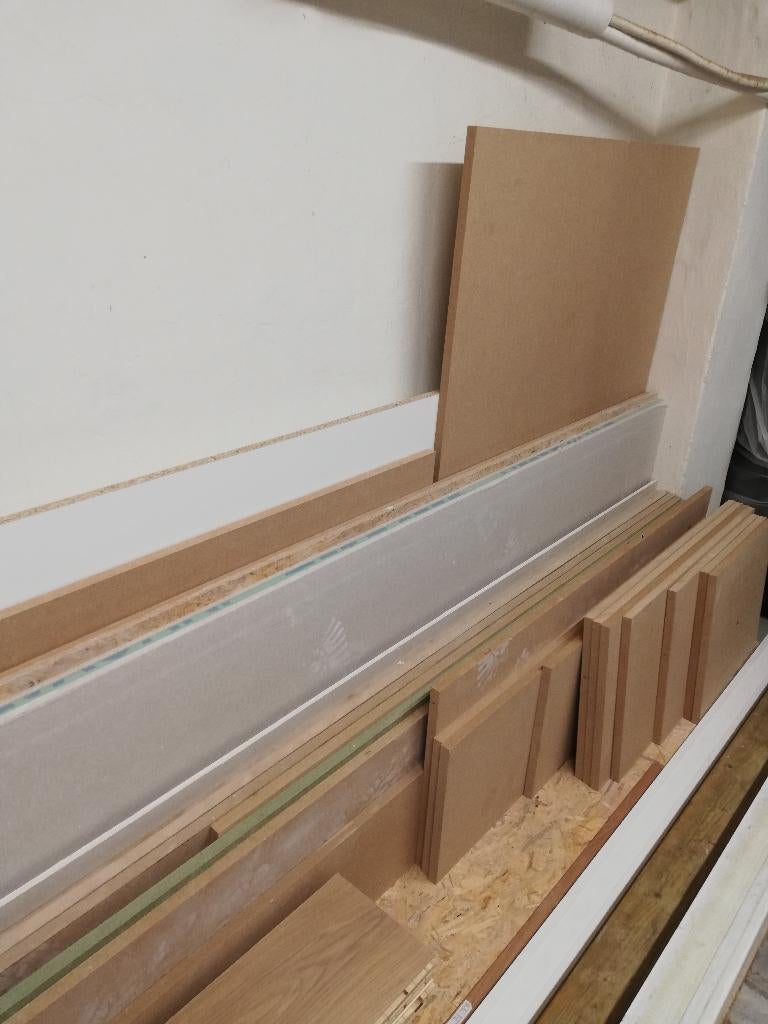 Lot MDF platen, Doe-het-zelf en Bouw, Platen en Panelen, Ophalen