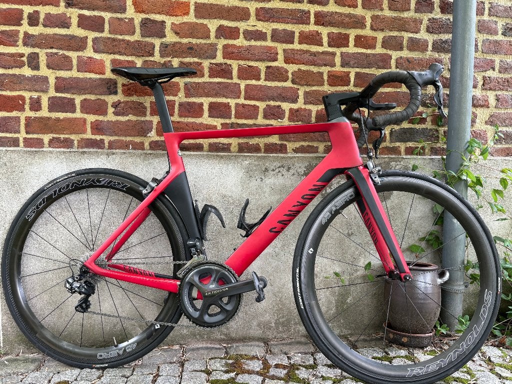 Canyon Aeroad CF SLX 8.0 Di2 (2016) - Maat L, Fietsen en Brommers, 28 inch, Gebruikt, Carbon, Meer dan 20 versnellingen