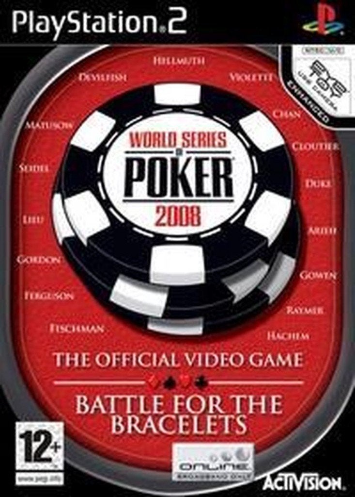 World Series of Poker 2008 (zonder handleiding), Games en Spelcomputers, Puzzel en Educatief, Gebruikt, 1 speler, Ophalen of Verzenden