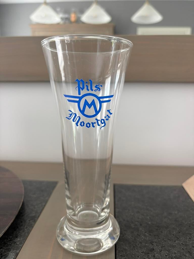 Duvel Moortgat Fluit blauw, Verzamelen, Ophalen, Zo goed als nieuw