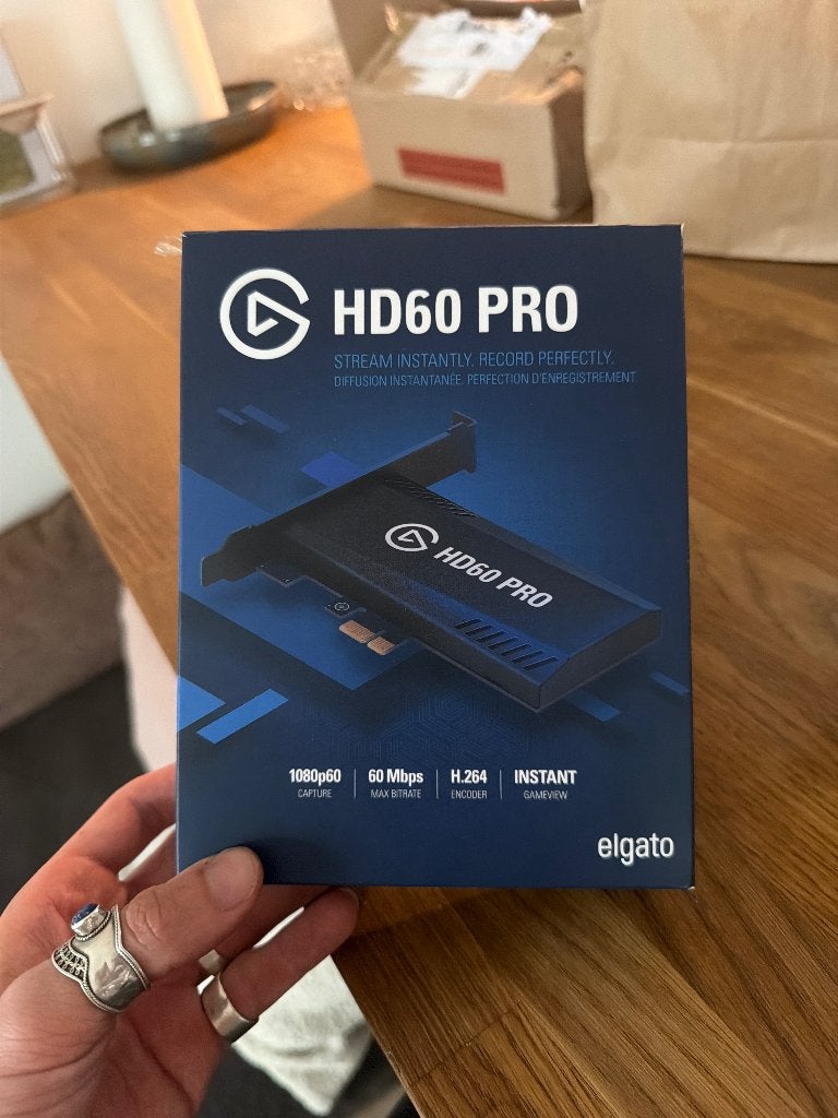 Elgato hd60 PRO capture card, Ophalen of Verzenden, Zo goed als nieuw