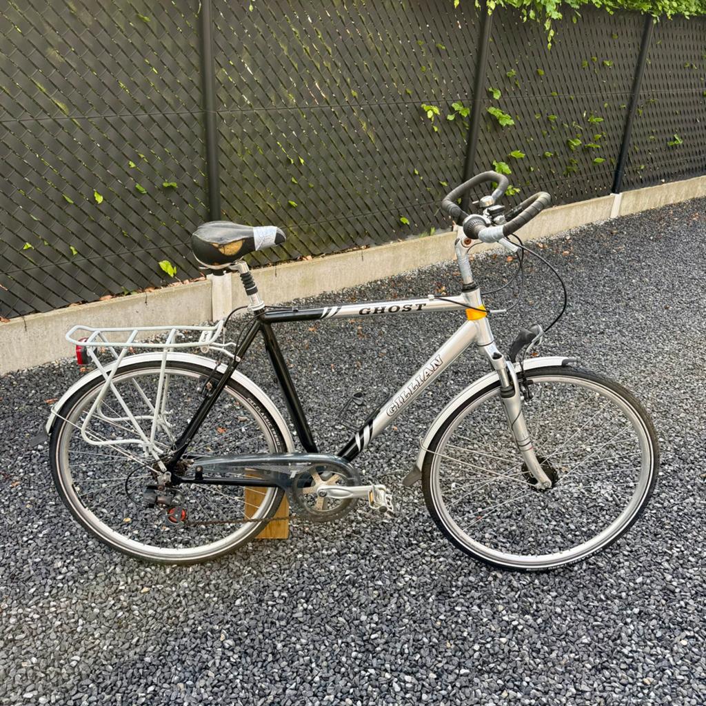 Herenfiets Gillian Ghost, Fietsen en Brommers, Gebruikt, Velgrem, Versnellingen, 57 tot 61 cm