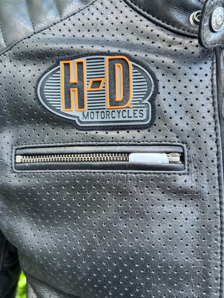 Veste moto cuir Harley-Davidson XL "État neuf", Motos, Harley Davidson, Manteau | cuir, Enlèvement, Neuf, sans ticket