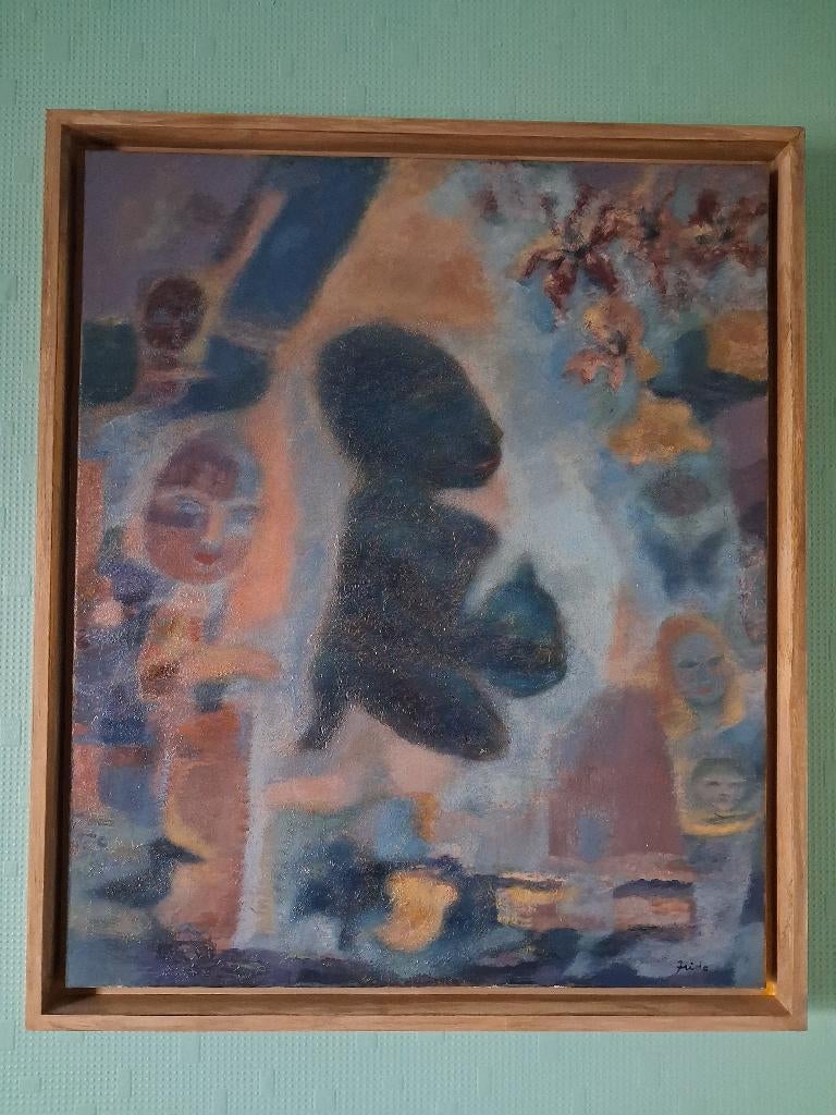 Schilderij, Antiek en Kunst, Ophalen of Verzenden