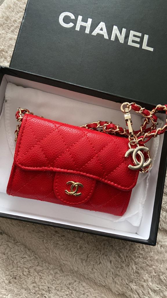 mini sac / porte carte rouge, Enlèvement ou Envoi, Neuf, Rouge, Sac à bandoulière