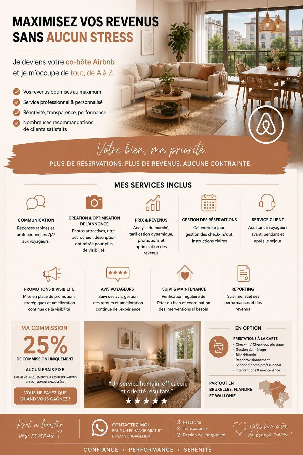 Airbnb-management — Ervaren co-host — 100% commissie, Vacatures, Vacatures | Schoonmaak en Facilitaire diensten
