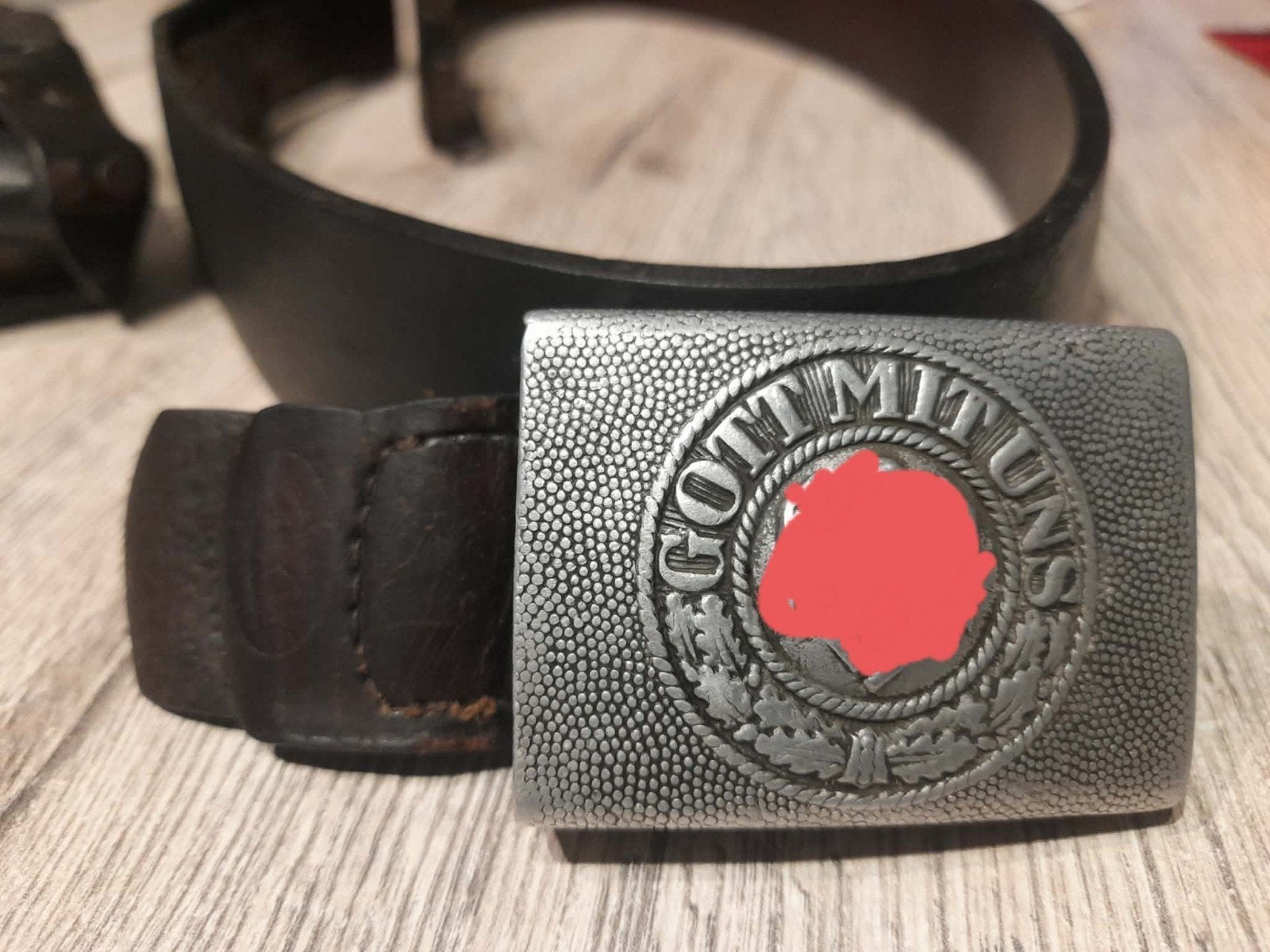 ceinturon allemand ww2, Enlèvement