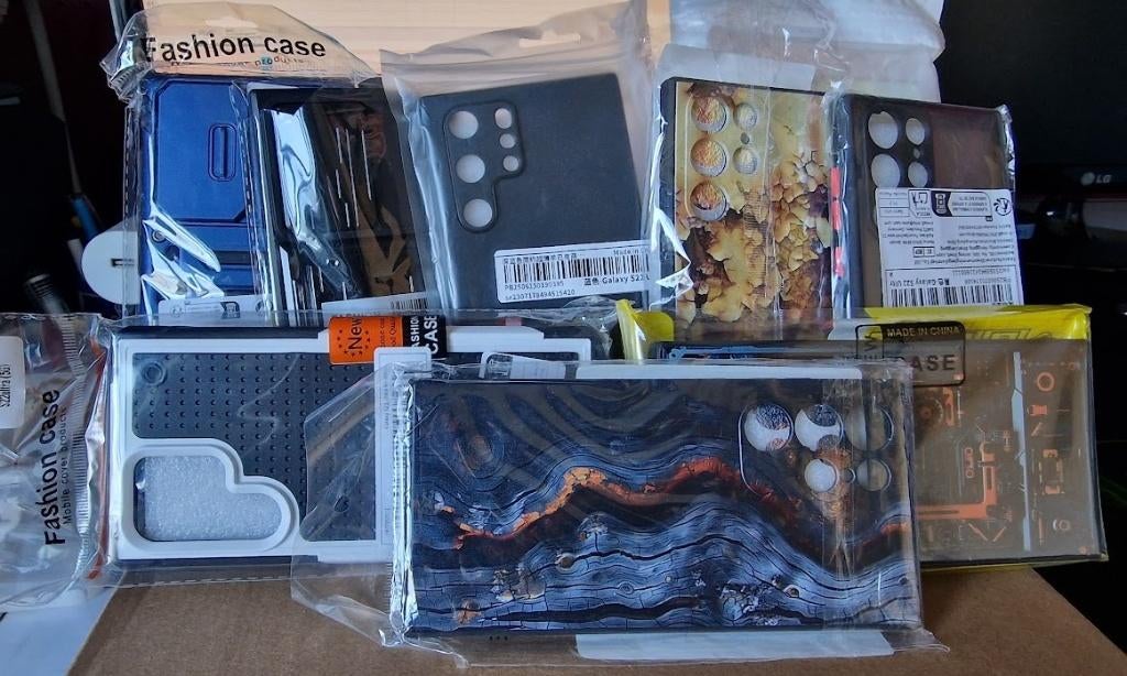 Telefooncovers voor Samsung S22 Ultra 5G, Ophalen of Verzenden, Nieuw, Overige modellen, Frontje of Cover