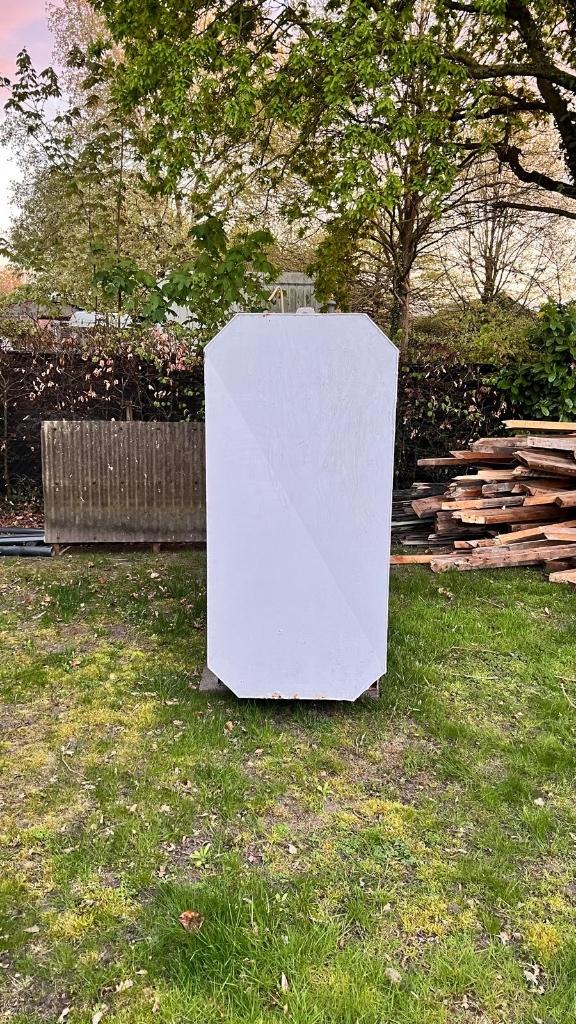Mazouttank dubbelwandig, Ophalen, Gebruikt