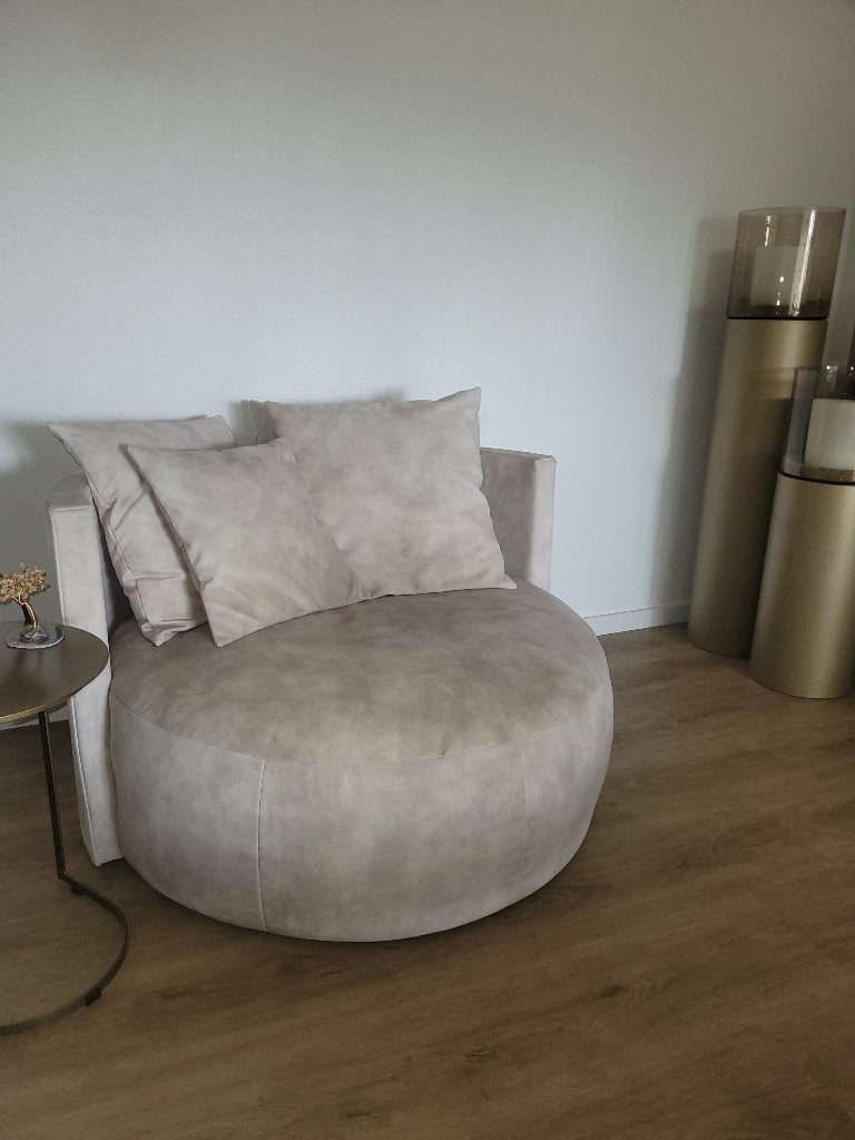 Love seat zetel, Ophalen, Eenpersoons, 100 tot 125 cm, Zo goed als nieuw