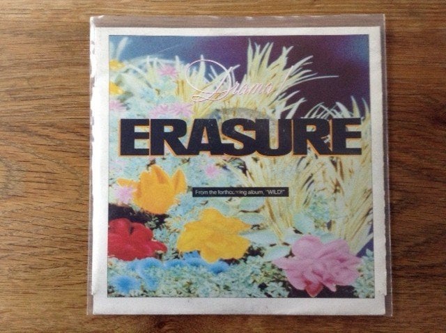 single erasure, 7 inch, Ophalen of Verzenden, Pop, Beschermende buitenhoes