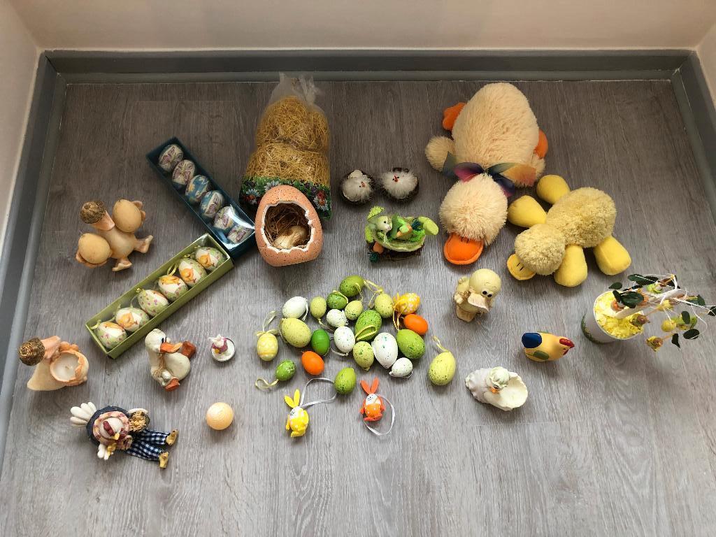 Lot de décorations de Pâques (oeufs , lapin etc), Divers, Enlèvement ou Envoi, Comme neuf