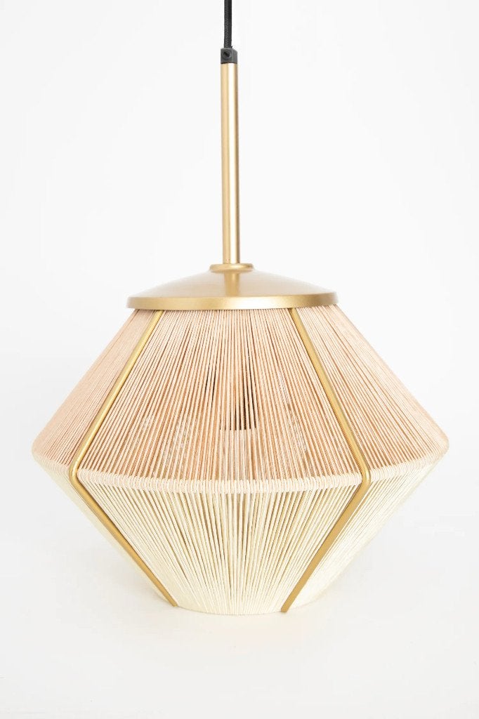 Sissy-Boy Beige hanglamp aural shades mini (2x), Ophalen, Zo goed als nieuw, Metaal, E27 (groot)