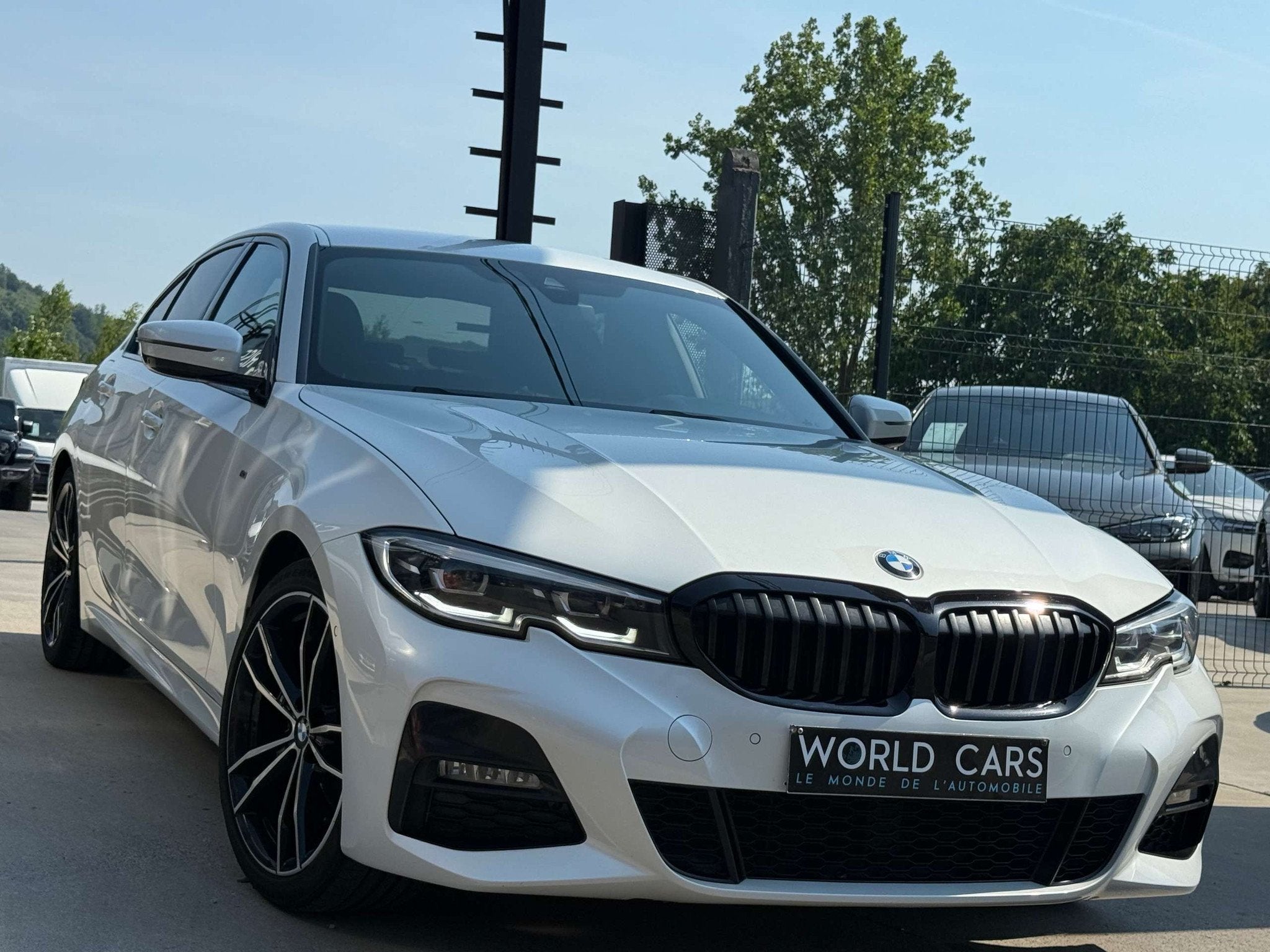 BMW 3 Serie 318 dA PACK M - CAMERA - COCKPIT - PARK ASSIST -, Autos, Cuir, Achat, Entreprise, Autres carburants
