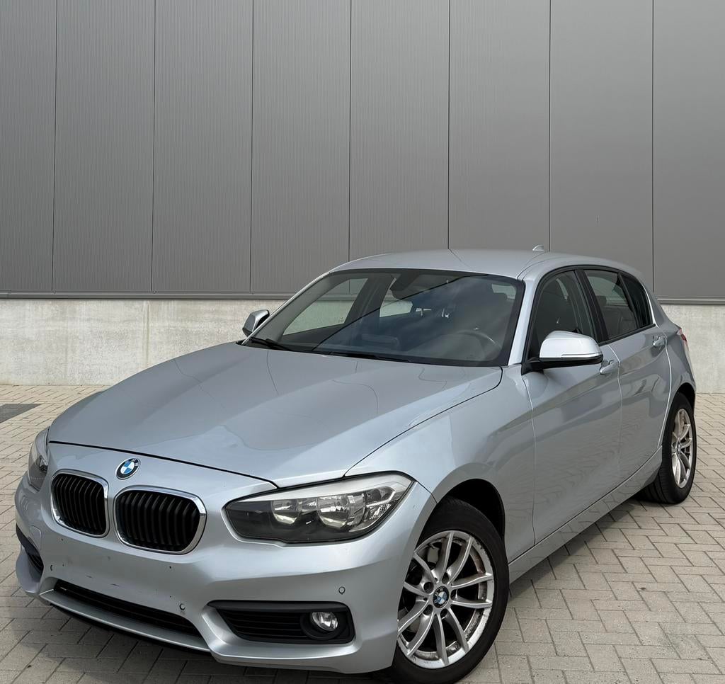 2017 BMW 116 - 280dKM, Automaat, Leder, Bedrijf, Zilver of Grijs