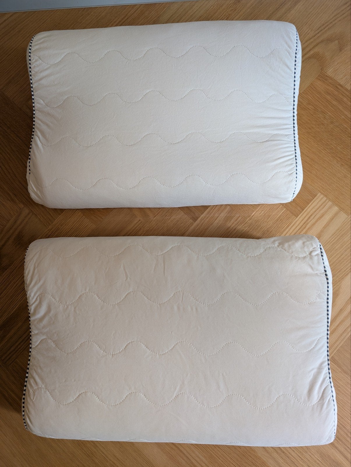 2 ergonomische traagschuim hoofdkussens Ikea 365+ fast, Huis en Inrichting, Wit, Hoofdkussen, Ophalen of Verzenden, Zo goed als nieuw
