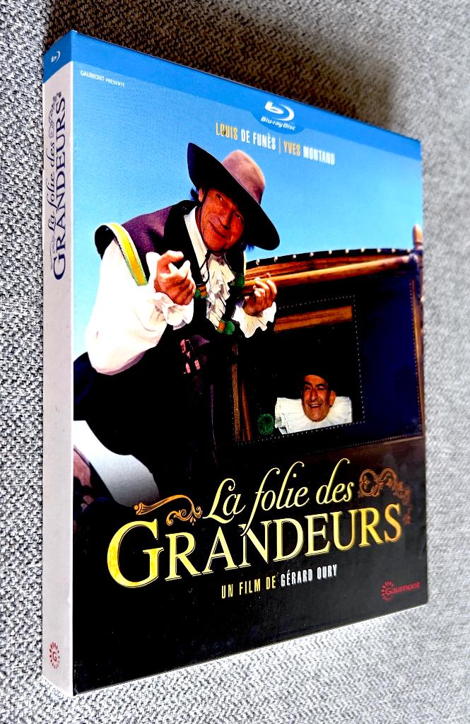 LA FOLIE DES GRANDEURS // "Digipack" 2 BLURAY + 1 CD (B.O.), Enlèvement ou Envoi, Comme neuf, Classiques, Coffret