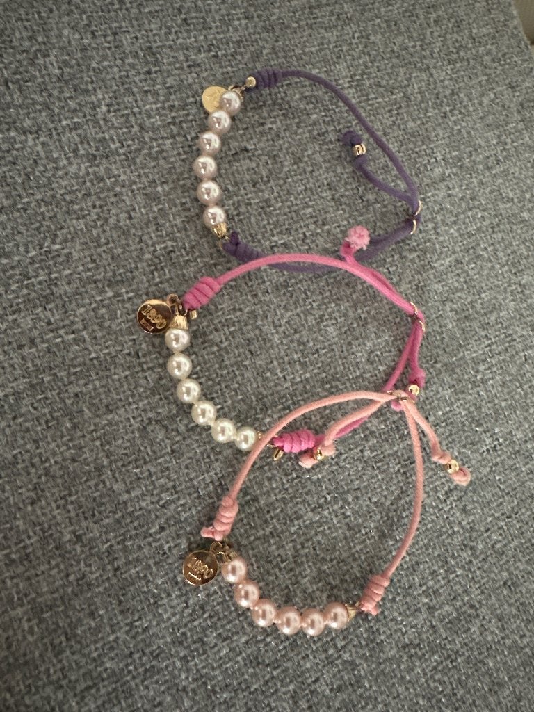 Majorica - set van 3 armbanden, Bijoux, Sacs & Beauté, Bracelets, Envoi, Utilisé, Autres couleurs, Autres matériaux