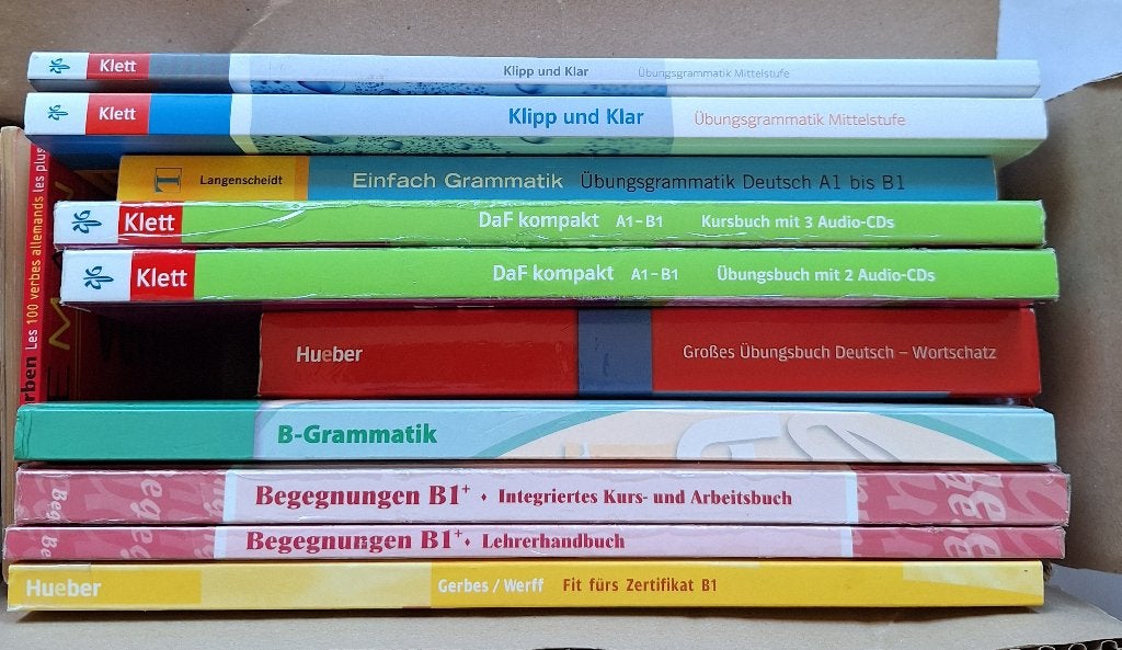 Livres apprentissage de l'Allemand, Bêta, Enlèvement, Divers auteurs, Enseignement supérieur