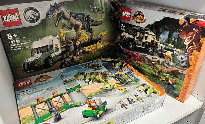 Lego Jurrasic world park set, Ophalen of Verzenden, Zo goed als nieuw, Compleet, Lego