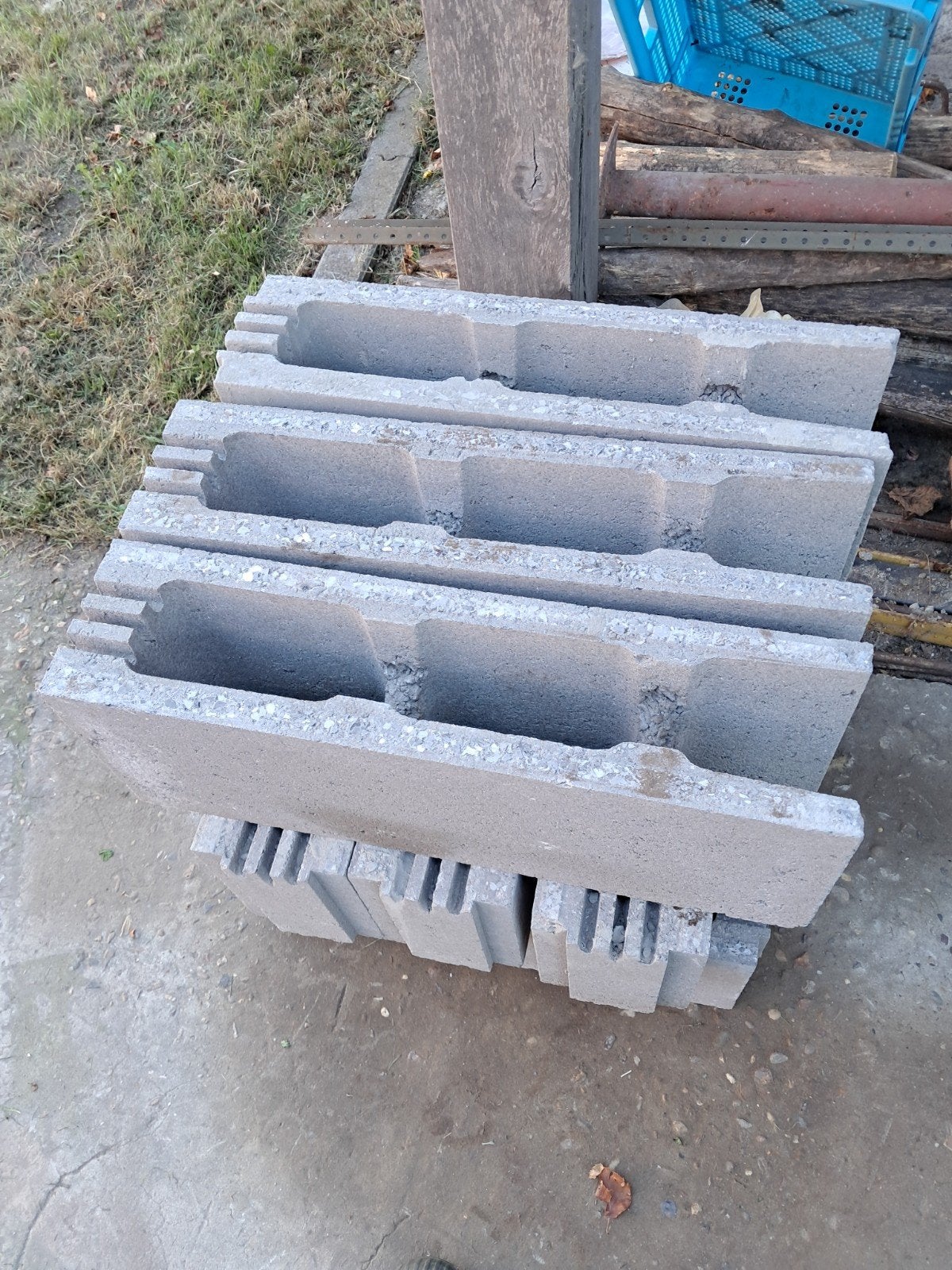 stapelblokken beton, Doe-het-zelf en Bouw, Ophalen, Nieuw, Beton