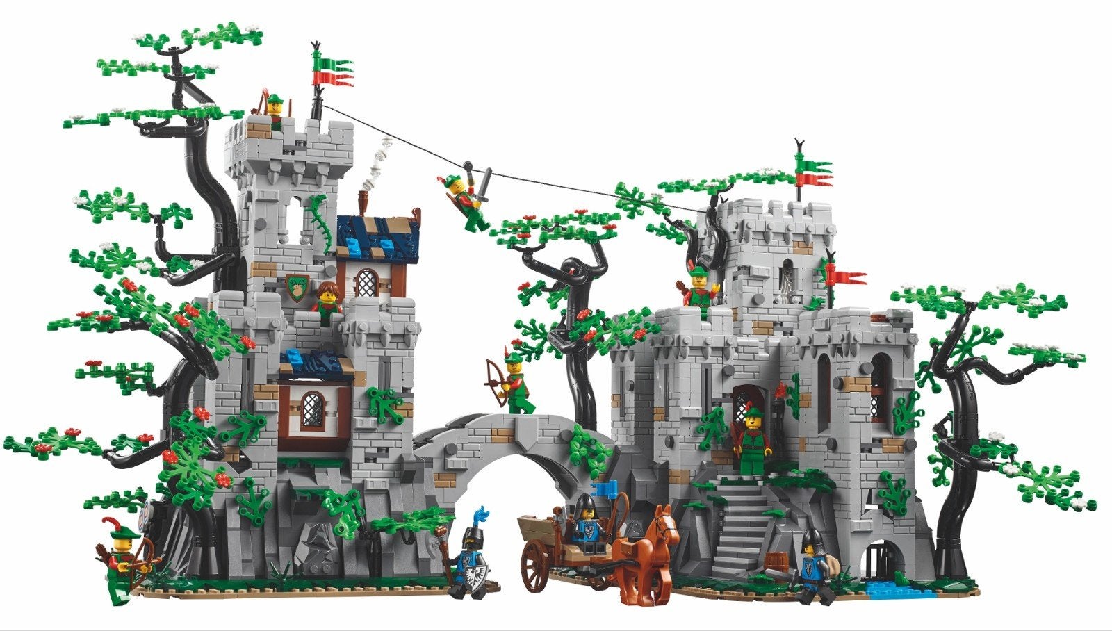 lego bricklink forest stronghold, Kinderen en Baby's, Ophalen of Verzenden, Castle