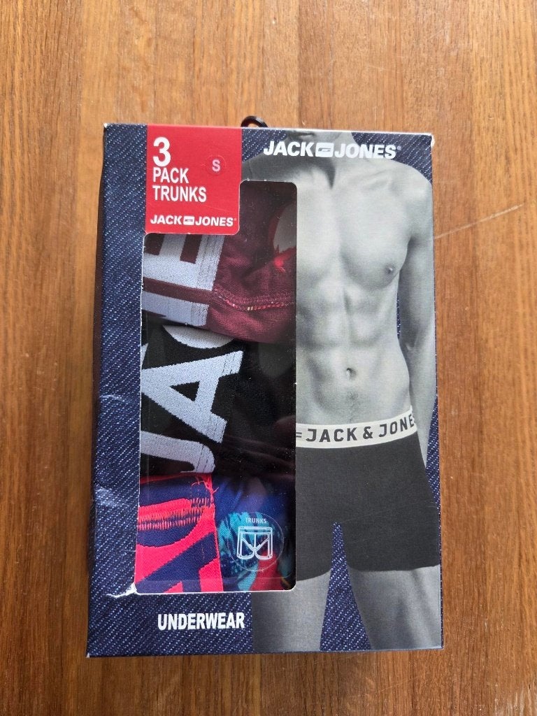 3 boxers van Jack & Jones - maat S - Nog nieuw!, Enlèvement, Autres couleurs, Jack & jones, Boxer