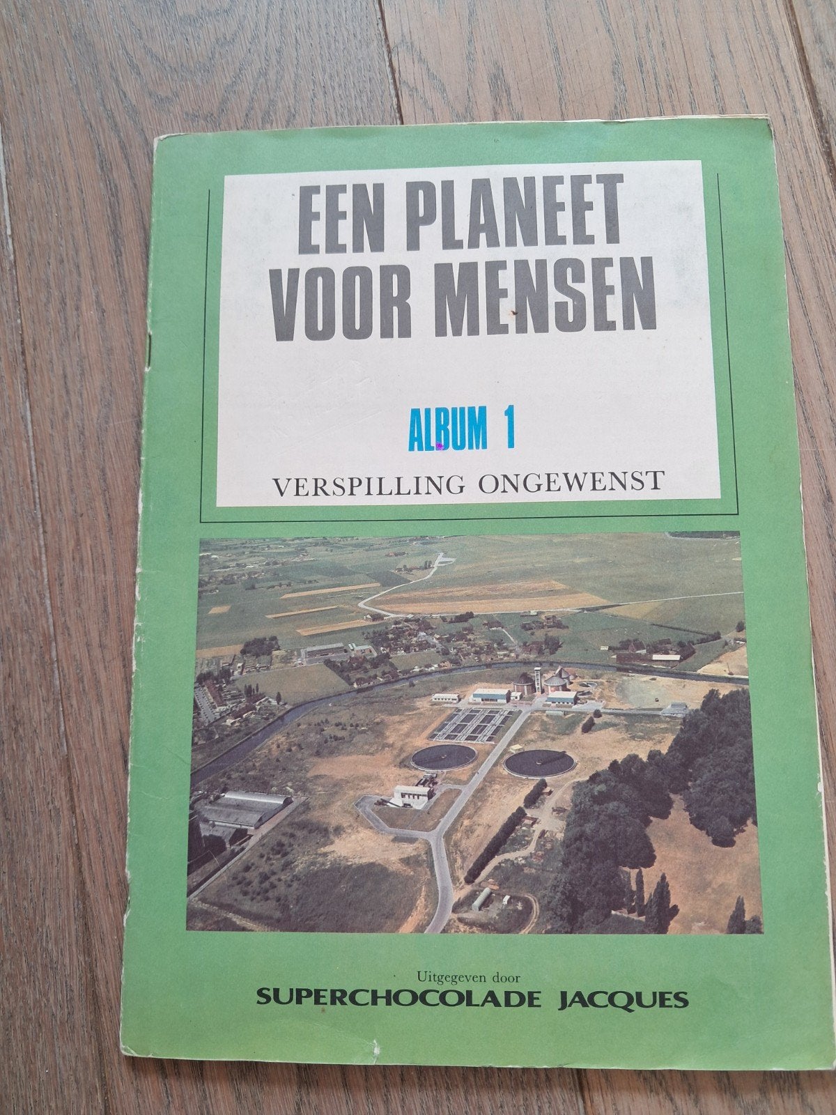 Plakboek 1 : Chocolade Jacques , een planeet voor mensen, Ophalen of Verzenden