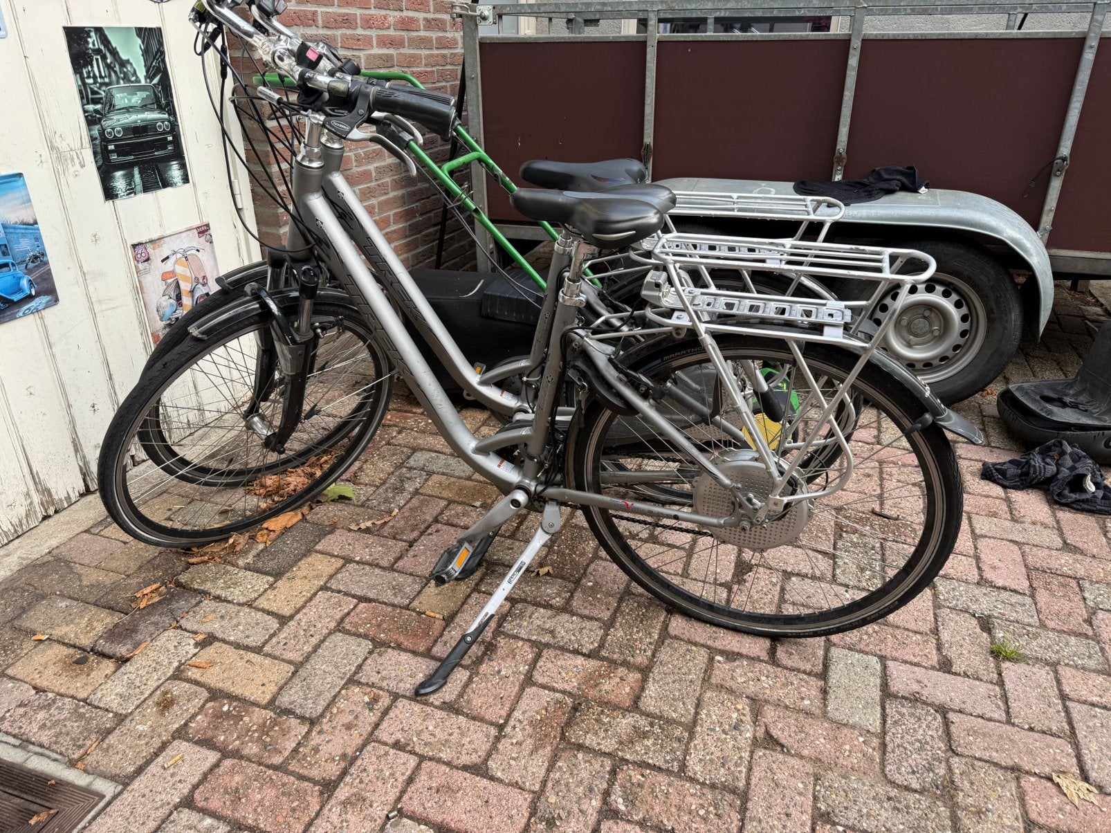 Te koop: 2 elektrische Trek fietsen – opknappers, Fietsen en Brommers, Elektrische fietsen, Ophalen, Zo goed als nieuw