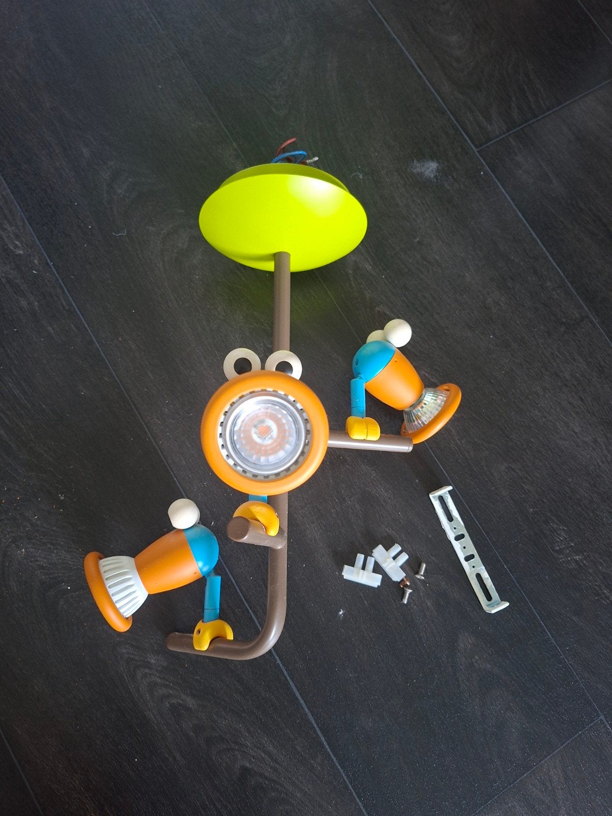 Plafondlanp voor kinderkamer, Ophalen, Modern, Meerkleurig, Plafondlamp