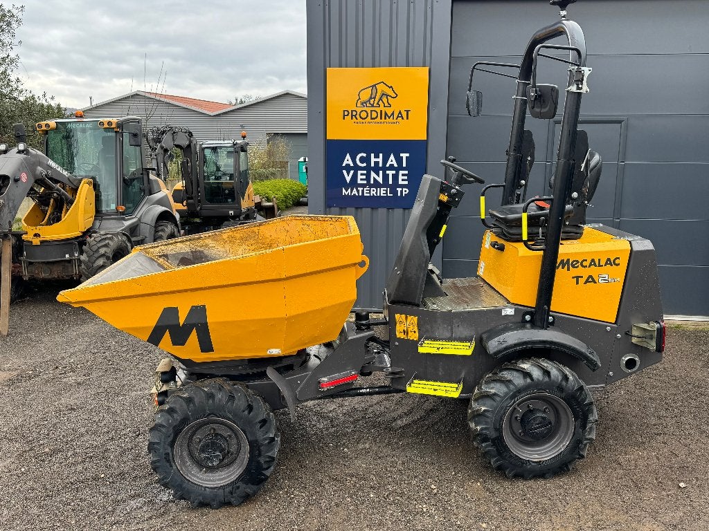 Dumper MECALAC TA2 SH - Année 2022 - 417 heures, Ophalen, Dumper