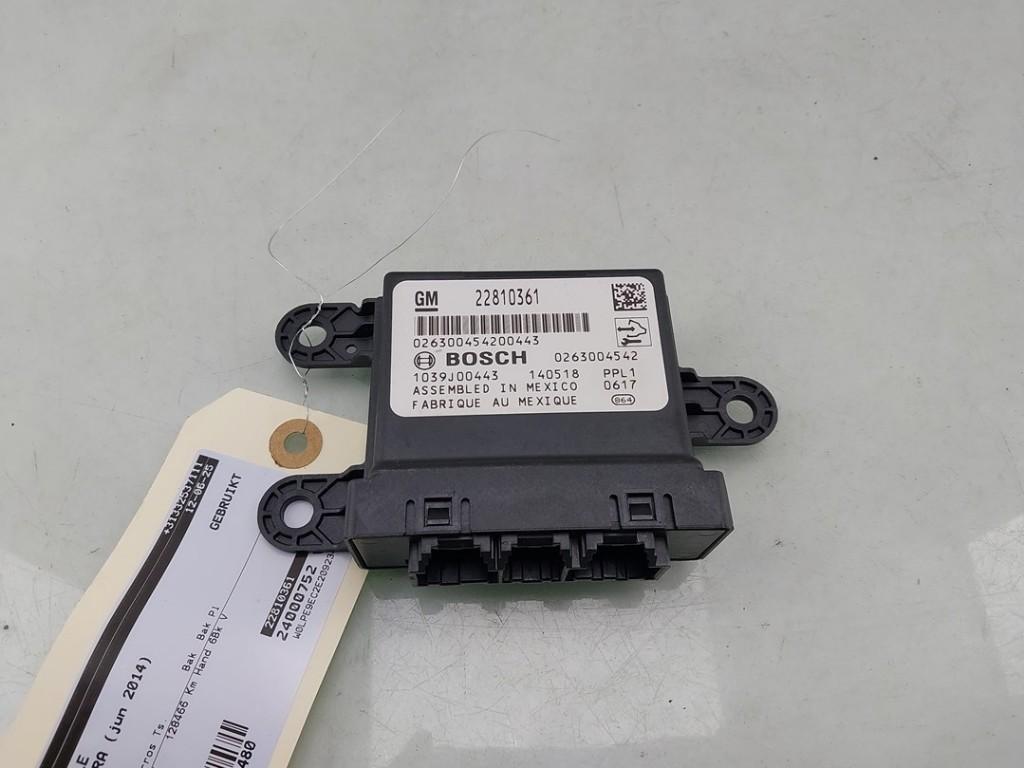 ORDINATEUR AIDE AU STATIONNEMENT Opel Zafira Tourer (P12), Utilisé, Opel