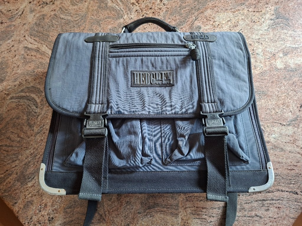 Boekentas Hedgren, Ophalen, Gebruikt, Blauw, Schoudertas