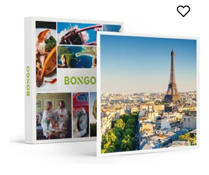 BONGO  2 dagen PARIJS, Tickets & Billets, Réductions & Chèques cadeaux, Deux personnes, Bon cadeau, Autres types