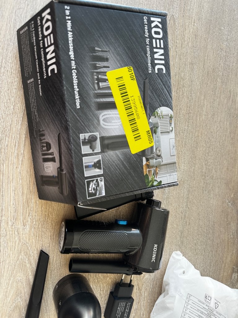 Aspirateur sans fil et dépoussiéreur 2 en 1 KOENIC, Electroménager, Aspirateurs, Neuf, Autres types, Autres marques, Sans fil