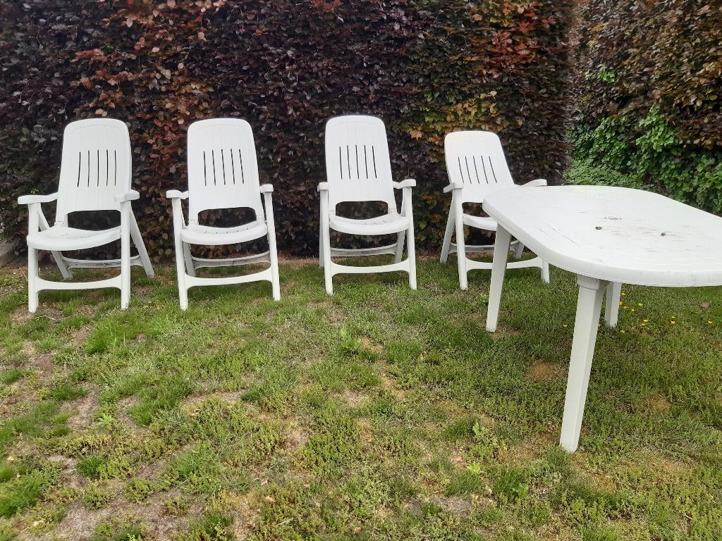 tuinset allibert, Tuin en Terras, Ophalen
