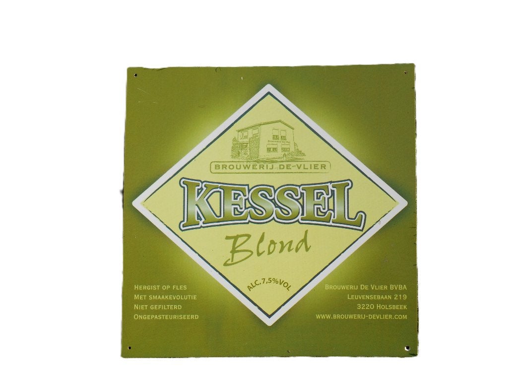Reclame Kessel, Verzenden, Zo goed als nieuw, Reclamebord