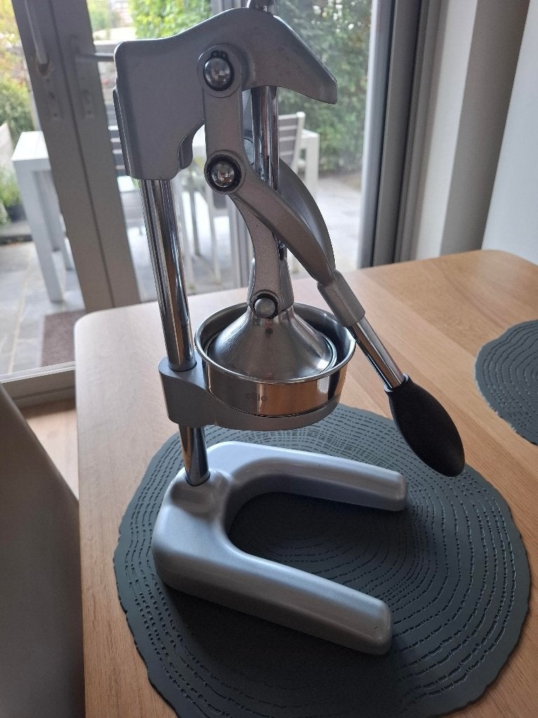 citroenpers handmatig design, Ophalen, Overige typen, Zilver, Zo goed als nieuw
