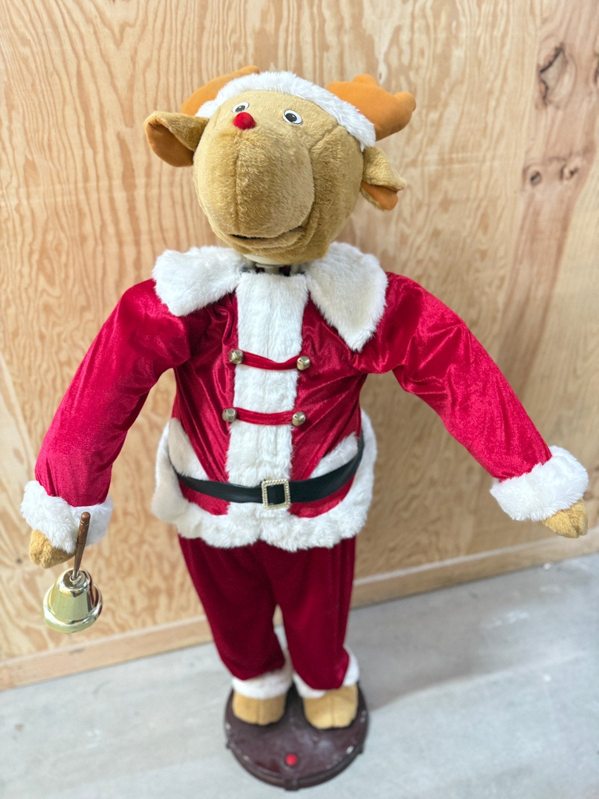 Zingend em bewegende  kerstdier, Diversen, Ophalen of Verzenden, Zo goed als nieuw