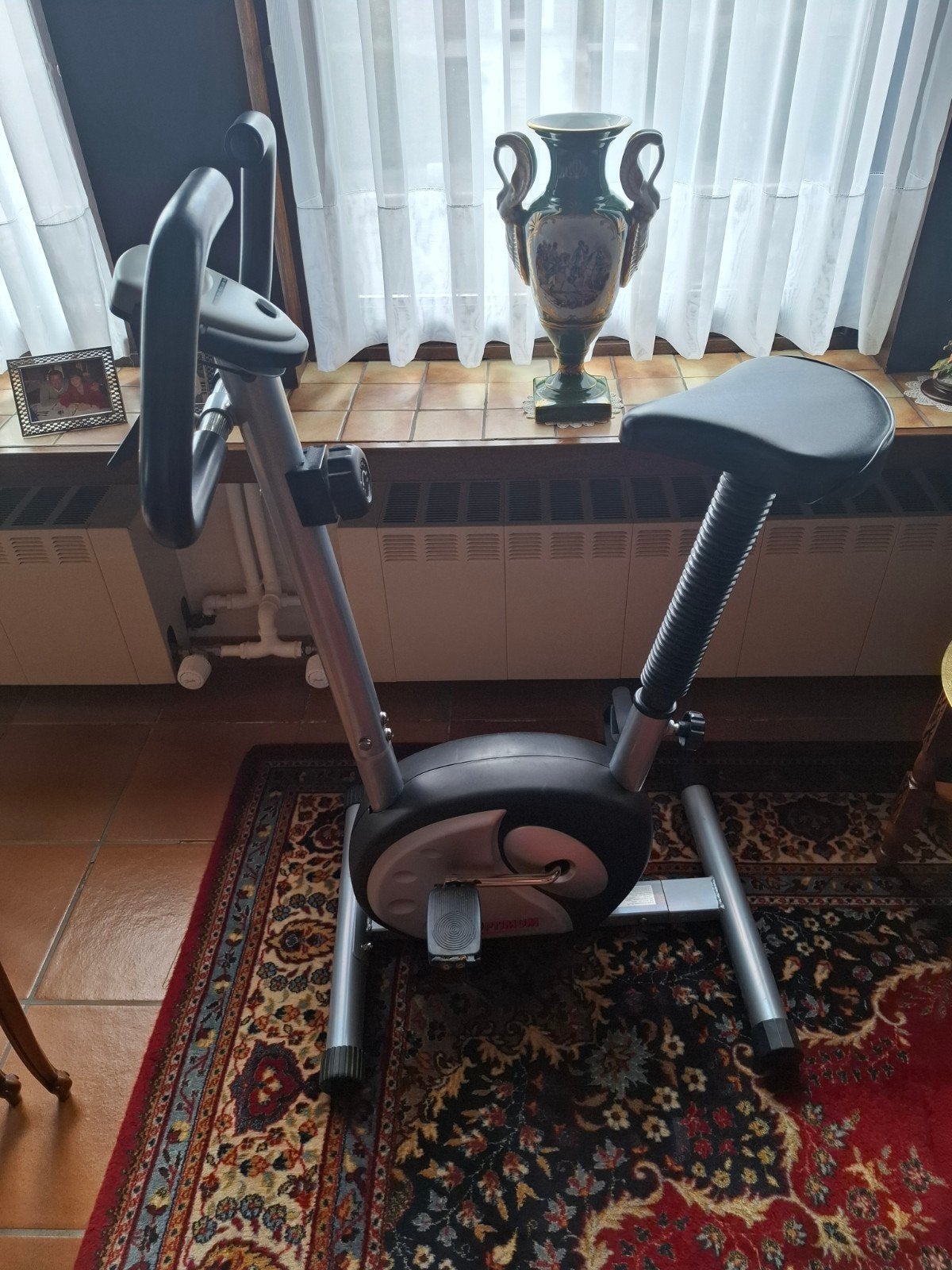 Optimum hometrainer max. 100 kg, Ophalen, Gebruikt, Metaal, Hometrainer